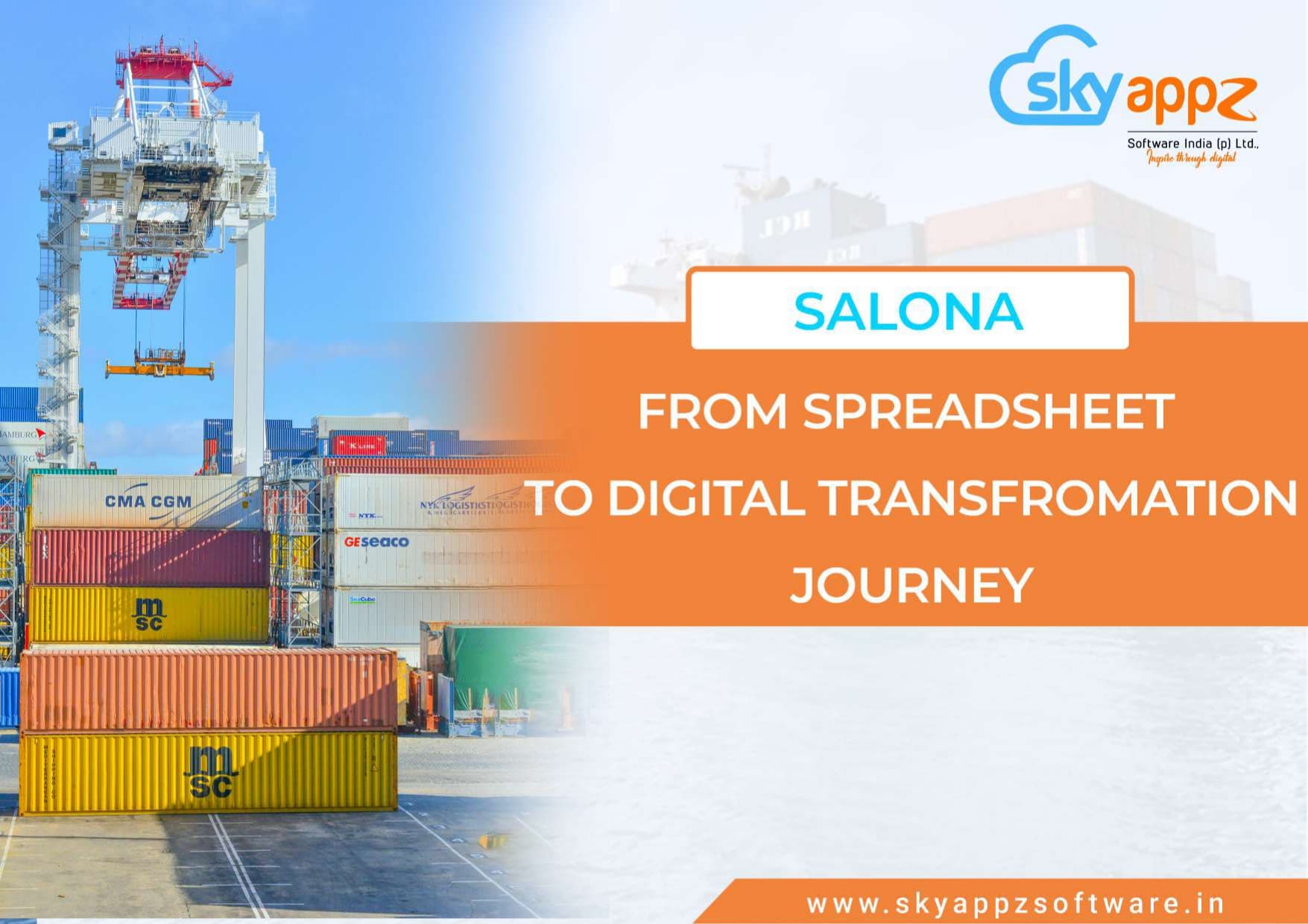 From Spreadsheet to Digital transformation Journey.